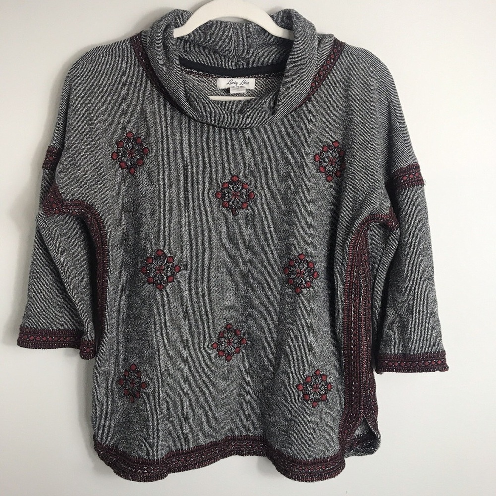 Lucky Brand Lotus Cowl Neck